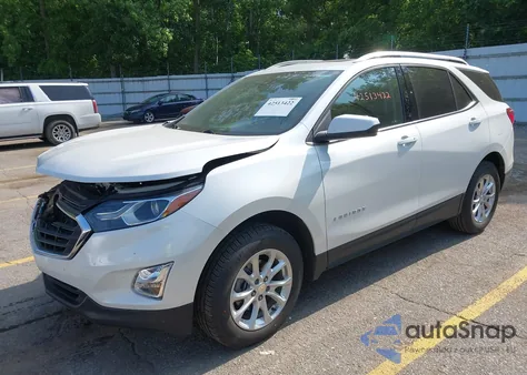 2020 Chevrolet Equinox Awd Lt 1.5L Turbo из США, поврежденный, VIN 2GNAXUEV5L6141905